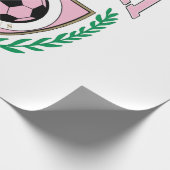 マイアミサッカーバーシティスタイル ラッピングペーパー (角)