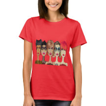 マイアミシック - 大胆なファッショニスタ ポップアートTシャツ