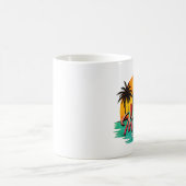 マイアミシティフロリダスカイライン コーヒーマグカップ (中央)