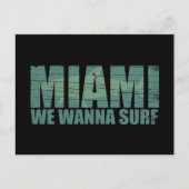 マイアミシティフロリダブルー シーズンポストカード (正面)