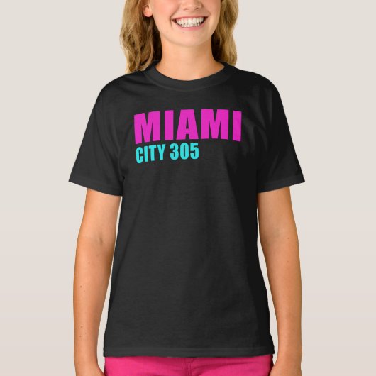 マイアミシティ305 Tシャツ (正面)