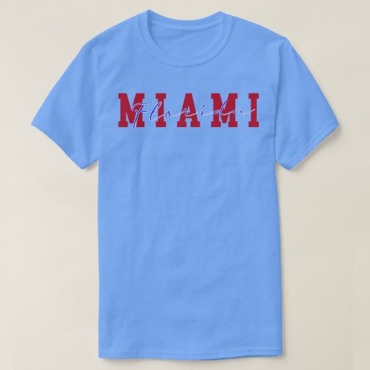 マイアミシティ Tシャツ (デザイン正面)