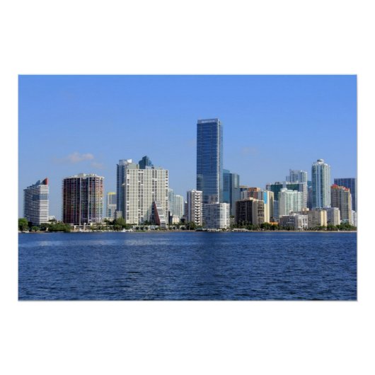 マイアミスカイラインのビュー ポスター (正面)