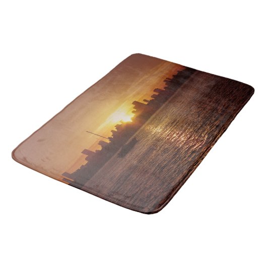 マイアミスカイラインアットサンセット バスマット (アングル)