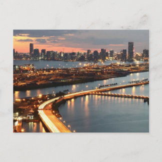 マイアミスカイライン ポストカード
