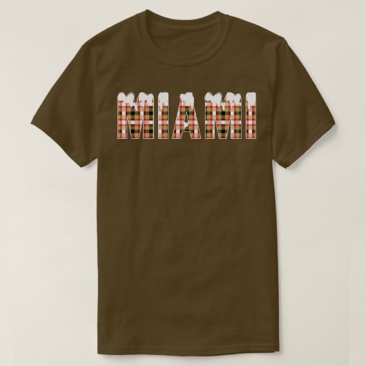 マイアミスノー Tシャツ (デザイン正面)