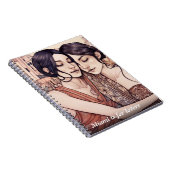 マイアミダウンタウンウィメンズカドリングレズビアンズスケッチ ノートブック (右側)