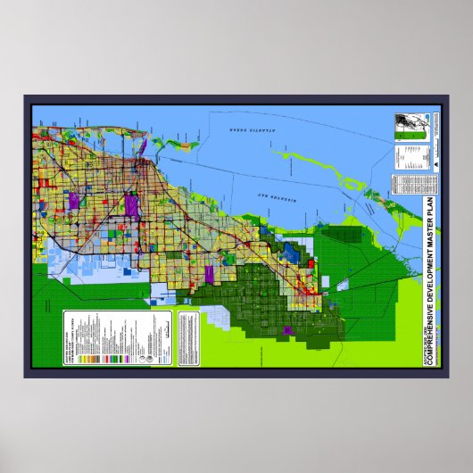 マイアミダード郡の土地利用計画 ポスター (正面)