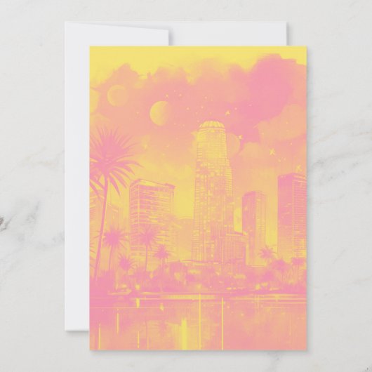 マイアミデスティネーションバチェロレッテ週末パーティー 招待状 (裏面)