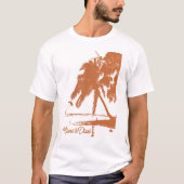 マイアミトゥディアニカイトサーファーアイランドTシャツオレンジ Tシャツ (正面)