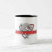 マイアミドルフィンズNFL ツートーンマグカップ (中央)