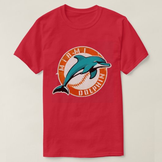 マイアミドルフィンズTシャツ11 Tシャツ (デザイン正面)