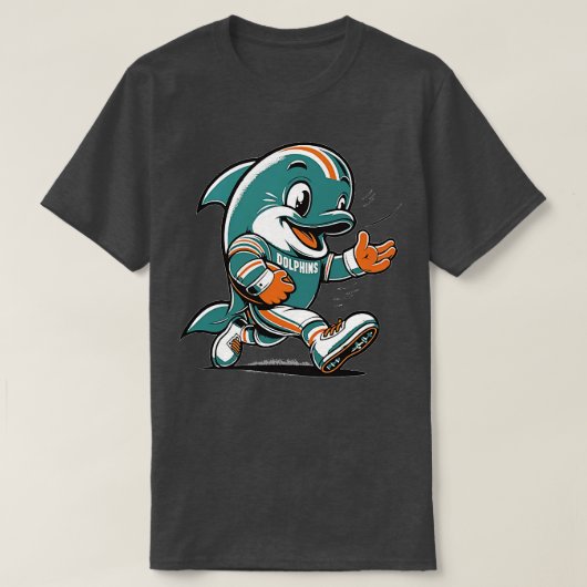 マイアミドルフィンズTシャツ8 Tシャツ (デザイン正面)