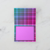 マイアミナイツプレイドサンキューノートカード サンキューカード (内部)