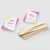 マイアミナイツ結婚式の引き出物 ハンドファン (組立なし)