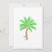 マイアミバチェロレッテウィークエンドビキニファッション 招待状 (裏面)