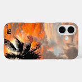 マイアミパーソナライズされたサンセットスタディーApple iPhoneケース Case-Mate iPhoneケース (裏面 (横))