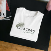 マイアミパームカスタムネーム新婦バチェロレッテパーティー Tシャツ