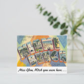 マイアミビーチからこんにちは ポストカード (スタンド正面)