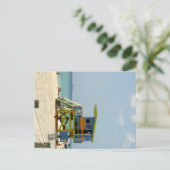 マイアミビーチのライフガード小屋 ポストカード (スタンド正面)