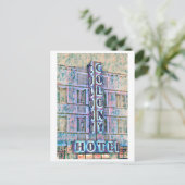 マイアミビーチアールデコ絵を描ホテルズ3 ポストカード (スタンド正面)