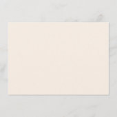 マイアミビーチウォーター結婚カラーのメニュー メニュー (裏面)