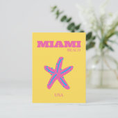 マイアミビーチトラベルアート シーズンポストカード (スタンド正面)