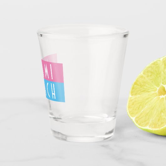マイアミビーチバイスショットグラス ショットグラス (右)