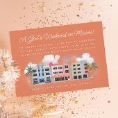 マイアミビーチバチェロレッテウィークエンド 招待状