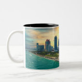 マイアミビーチパノラマビューマグ ツートーンマグカップ (左)