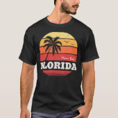 マイアミビーチフロリダシャツ Tシャツ (正面)