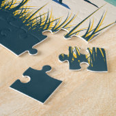 マイアミビーチフロリダヴィンテージトラベル ジグソーパズル (側面)