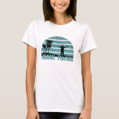 マイアミビーチフロリダヴィンテージ Tシャツ (正面)