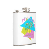 マイアミビーチフロリダ抽象デザイン フラスク (右)