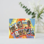 マイアミビーチフロリダ ポストカード (スタンド正面)