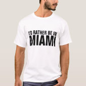 マイアミビーチフロリダTシャツ Tシャツ (正面)