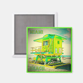 マイアミビーチマグネット6A マグネット (正面/裏面)