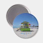 マイアミビーチライフガード海パトロール#06 マグネット (正面/裏面)