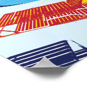 マイアミビーチラウンジプールポスター ポスター (角)