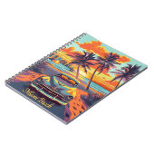 マイアミビーチヴィンテージカー ノートブック (左側)