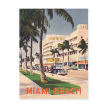 マイアミビーチヴィンテージ旅行スタイル