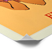 マイアミビーチヴィンテージ旅行ポスター ポスター (角)