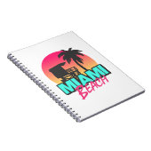 マイアミビーチ旅行ヴィンテージ写真 ノートブック (右側)