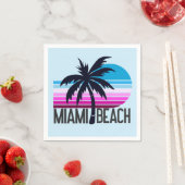 マイアミビーチ スタンダードカクテルナプキン (インサイチュ)