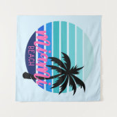 マイアミビーチ タペストリー (正面(横))