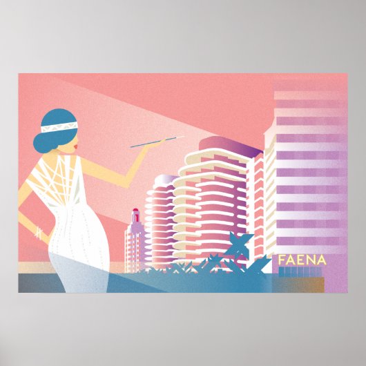 マイアミビーチ |フェーナ ポスター (正面)