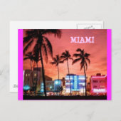 マイアミビーチ, フロリダ州 ポストカード (正面/裏面)