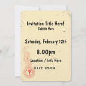 マイアミビーチ，フロリダ80sヴィンテージ旅行ポスター 招待状 (裏面)