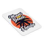 マイアミビーチ，フロリダ マグネット (右側)