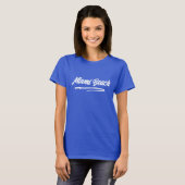 マイアミビーチ フロリダ 女性用Tシャツ Tシャツ (正面フル)